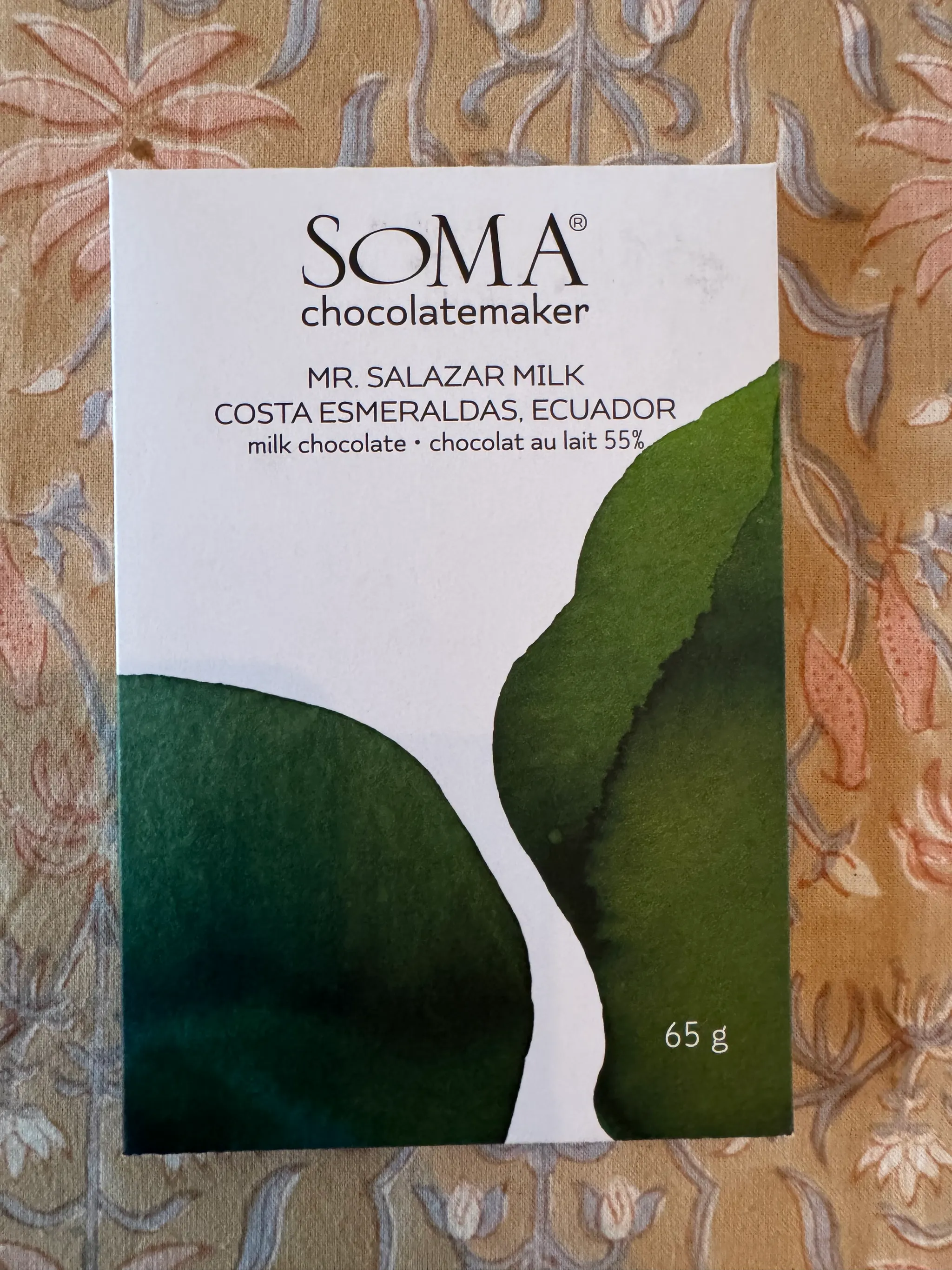 Mr. Salazar, Costa Esmeraldas, Ecuador, 70% by Soma Chocolatemaker